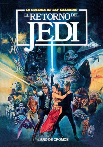 Album Star Wars I Retorno Del Jedi - E. Pacosa Dos Impreso