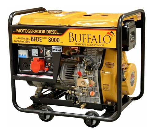 Gerador Buffalo Diesel Bfde 8.000 Pro 6,5kva Trifas 220/380v