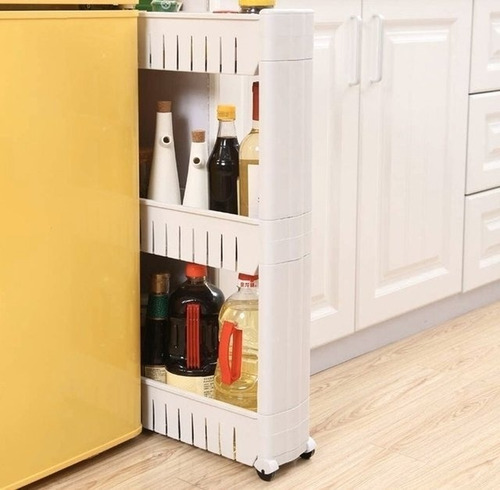 Organizadores De Cocina Baño Lavadero Mueble Carrito Carro P