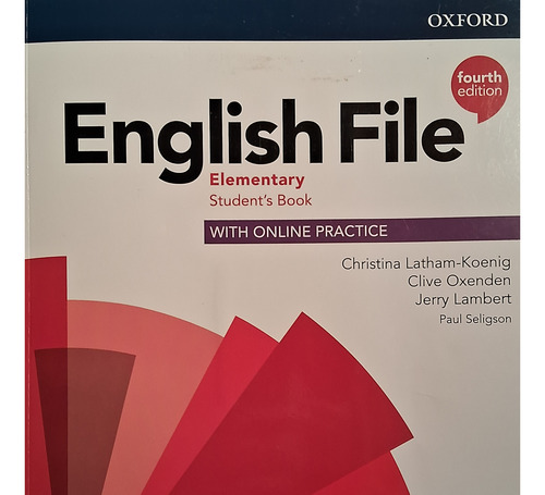 English File Elementary - Student´s Book 4th Ed. Impecable