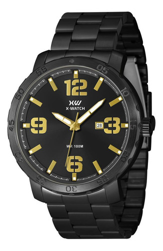 Relógio X-watch Masculino Xmns1010 P2px Esportivo Black