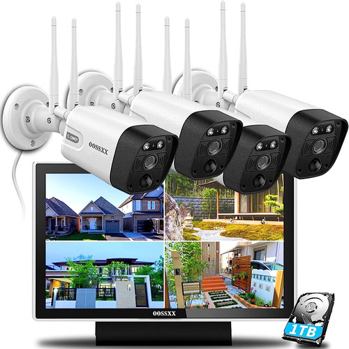 Oossxx (all-in-one 5.0mp Pir Detection) 2-way Audio Dual Ant