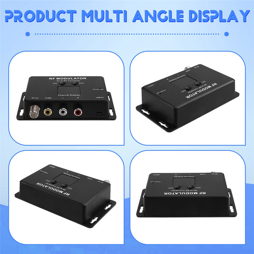 Modulador Rf M60 Convertidor Av A Rf Modulador Uhf Señal Rf