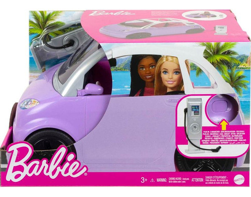 Carro Electrico Barbie Descapotable P 2 Muñecas Mattel. 