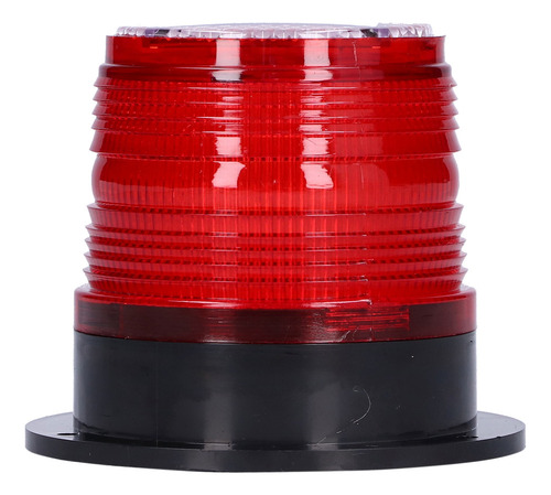 Luz De Advertencia Solar Led, Flash De Señal Roja Magnética