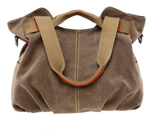 Bolso Vintage Hobo Daily De Lona Con Correa Para El Hombro 2