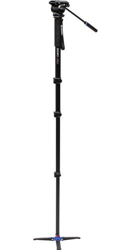 Imagem 2 de 10 de Kit Monopé Benro P/ Vídeo A48fds4 C/ Cabeça Hidráulica 1,74m