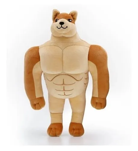 Perro cheems peluche sales