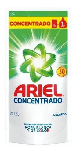 Jabón Ariel Liquido Power Concentrado Doypack 1.2l