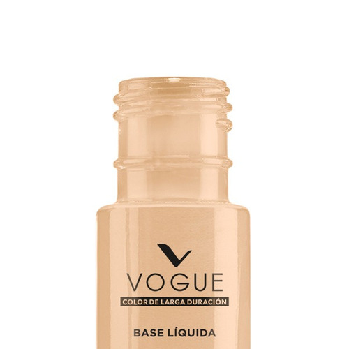 Base Liquida De Maquillaje Resist Vogue 24hrs 30ml Tono Glamour