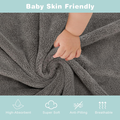 Baby Toalla De Baño Para Bebe Con Capucha -