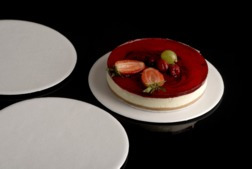 12 Blondas Icopor 17 Cm Base Para Tortas