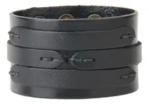 Comprar Brazalete De Material Cuero Ancho Casual Brazalete Brazalete