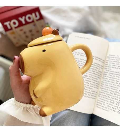 Taza De Cafe Capibara Regalos Originale Mug Caja Para Regalo