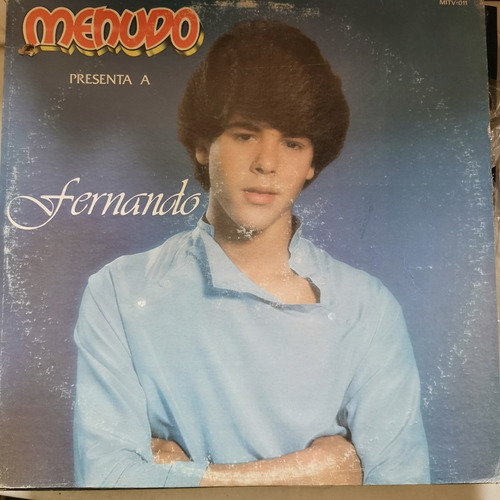 Disco Lp:menudo- Presneta Fernando.,