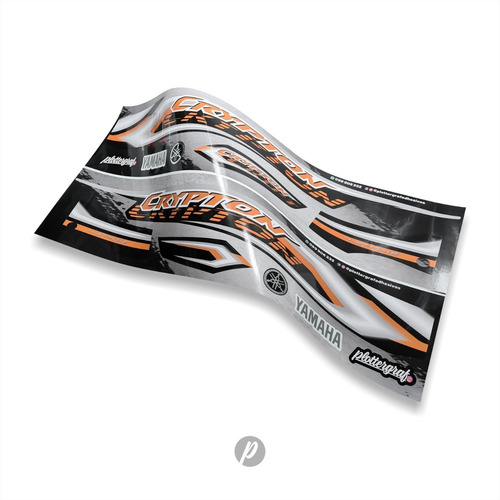 Imagen 5 de 8 de Stickers Calcos Yamaha Crypton / Kit Completo / Plottergraf