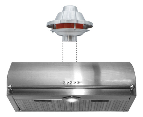 Campana De Cocina Panerita 60 Cm Extractor Exterior 3 Vel