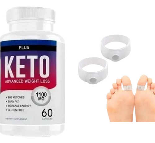 Adelgazante Keto Plus X60 Pastillas Mas Anillos Ansiedad