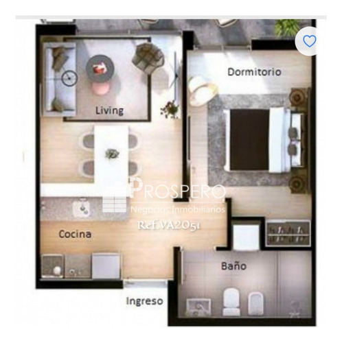 Va2051 Venta Apto 1 Dorm Centro Balcón Nostrum Bay C/renta