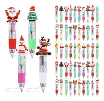 Comprar Boligrafos Forma Navidad Regalo Retractil Santa Reno Nieve