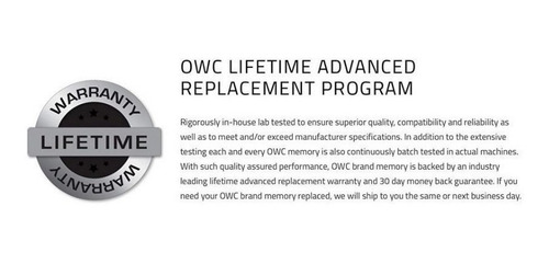 Memoria Owc 32gb (2x16gb) 12800 Ddr3l 1600mhz Imac 27-2015