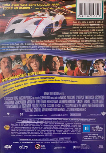 Imagem 2 de 4 de Dvd - Filme - Speed Racer