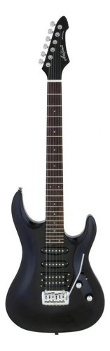 Guitarra Super Strato Hss Aria Pro Ii Mac-std Metallic Black