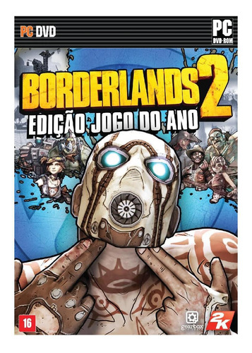 Jogo Borderlands 2 Edição Jogo Do Ano Para Computador Pc