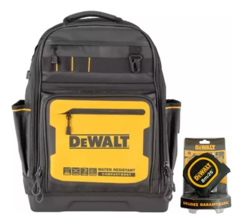 Mochila De Ferramentas Dewalt 43 Bolsos Dwst560102 + Trena