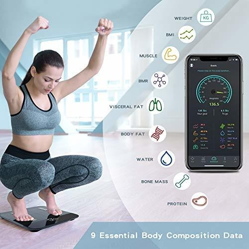 Imagen 3 de 7 de Báscula Corporal Innotech Body Fat Scale Básculas De Baño