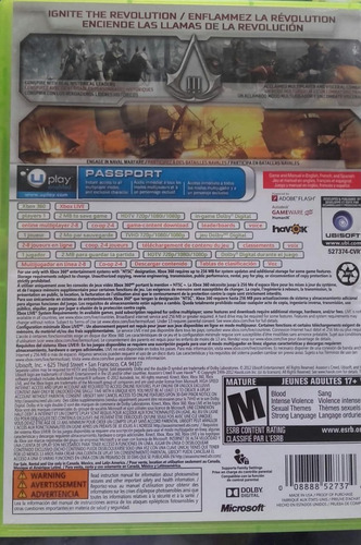Assassins Creed 3 Xbox 360 Lenny Star Games