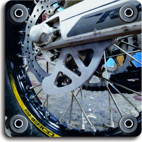 Imagen 1 de 3 de Protector Disco Freno Trasero Ktm Excf 350 2003-2018