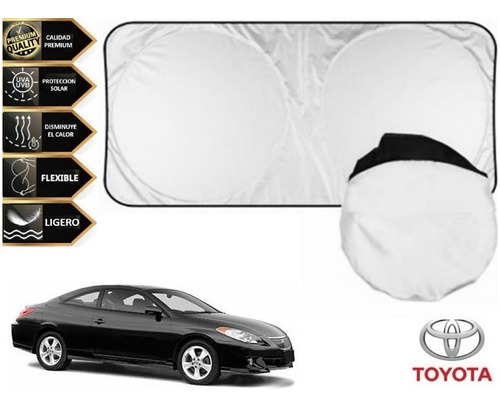 Protector Cubresol Tapasol Con Ventosas Toyota Solara Coupe