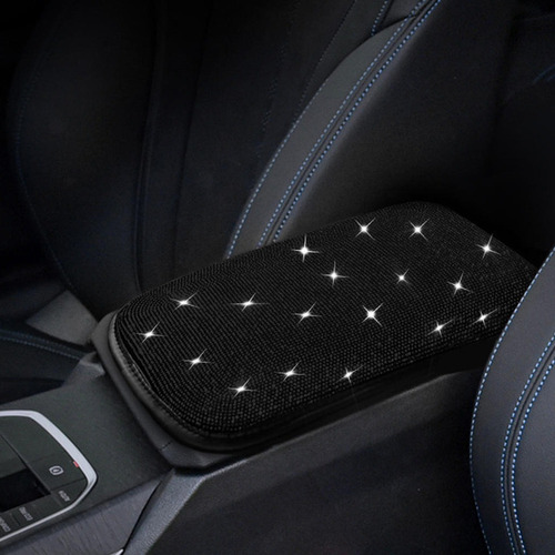 Auto Center Console Cover Pad Accesorios De Brillo Suave Y