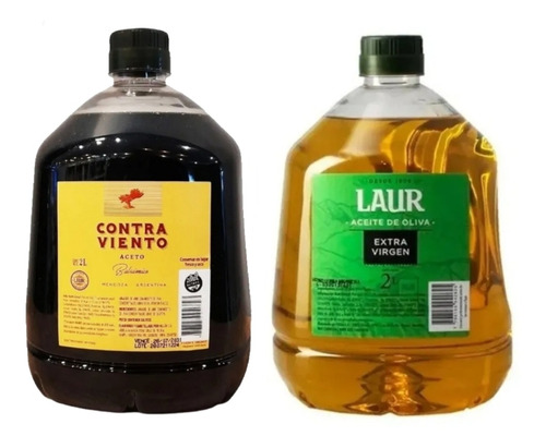 Aceto Balsámico Premium Laur+ Aceite De Oliva Laur 2000 Ml