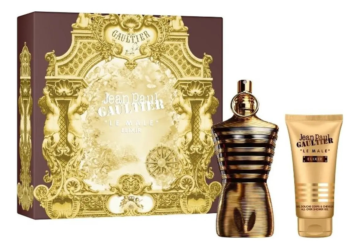 Conjunto de perfume Jean Paul Gaultier Le Male Elixir 125ml