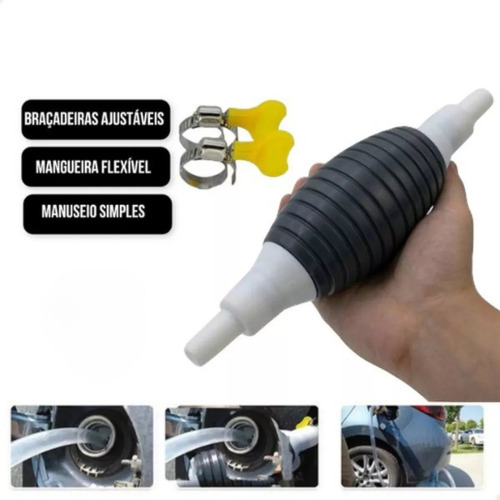 Bomba De Aspiración Manual Para Combustibles De Gasolina Y E