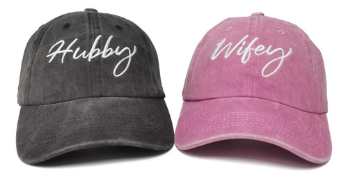 Enodtter Gorros Bordados A Juego Para Esposa Y Marido Para Y