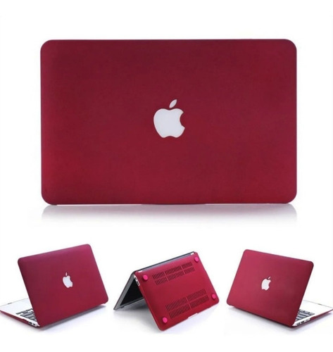 Carcasa Para Macbook Air 13 A1466 Vinotinto