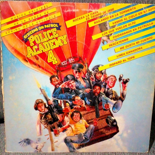 Locademia De Policía 4 Ost Disco De Vinilo Lp