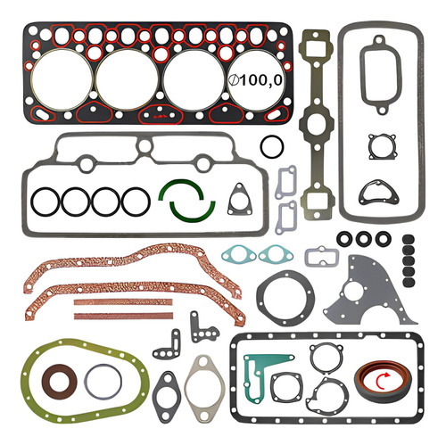 Junta Cab Pack C Retentor Mb 608 3.8 8v Dsl 72/86 Om 314