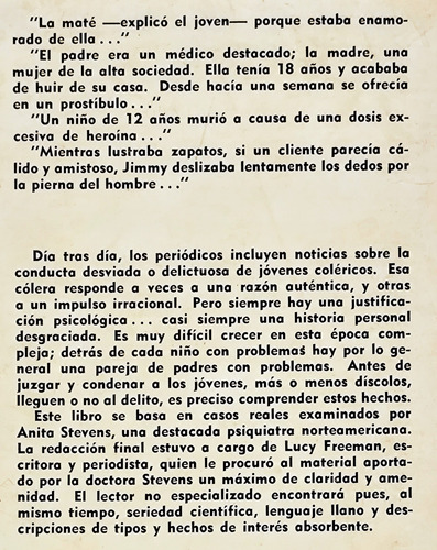 Odio A Mis Padres - Anita Stevens / Lucy Freeman (Usado)