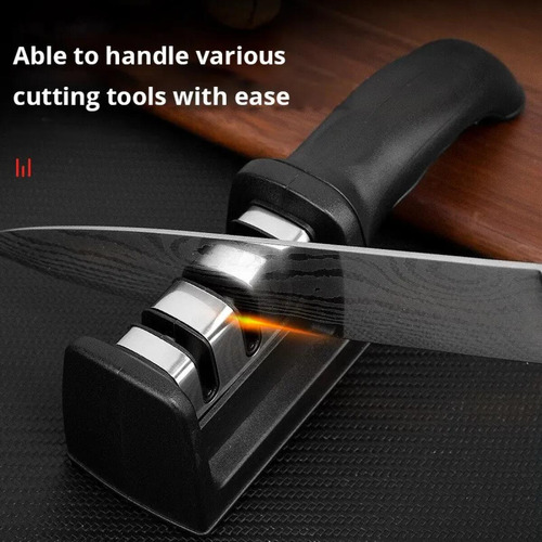 Cocina Tres Segmentos Cuchillo Afilador Hogar .