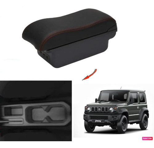 Consola Apoyabrazo - Suzuki Jimny - 6 Usb- 2020-2022 Wave