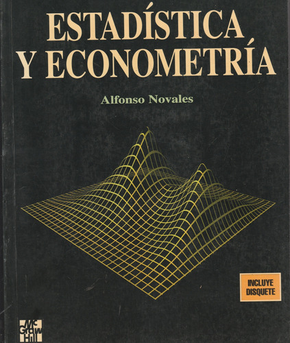 Estadistica Y Econometria Alfonso Novales 