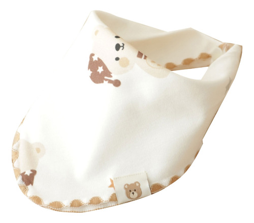 (6 #mold) Baberos Con Bandana De Algodón Multipatrón Babero