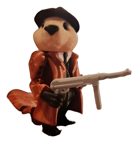 Figura Brianrot Bobrito Bandito 13cm Impresión 3d