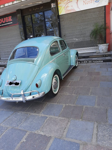 Fusca 1960 Azul Pastel 3 Donos