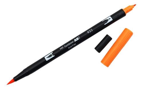 Tombow Marcadores Dual Brush Abt - Color 933 Orange