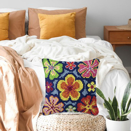 Diy Funda De Almohada Hilo Patrón De Ganchillo Estilo A